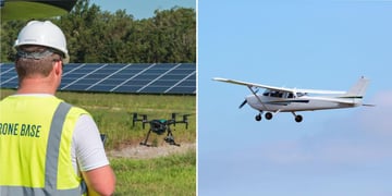 Solar Expansion: Why Combining Manned Aircraft and Drones for Aerial Inspections Is the Way Forward