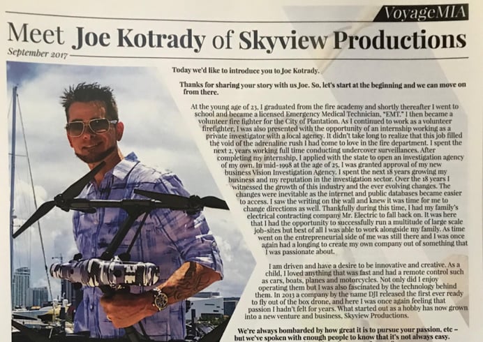 Meet DroneBase Pilot, Joe Kotrady