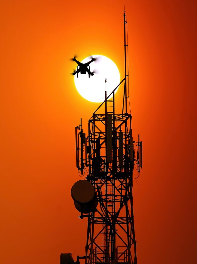 Commercial Drone Solutions for Telecom