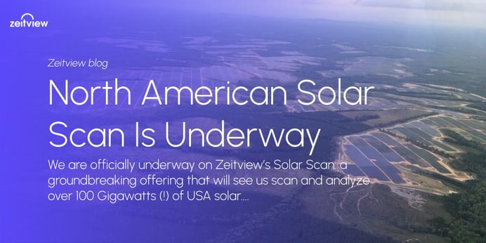 North American Solar Scan Is Underway